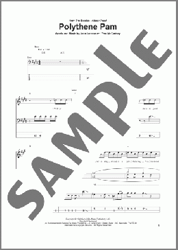Polythene Pam(The Beatles) 楽譜 ベース ダウンロード