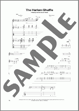 The Harlem Shuffle(The Rolling Stones) 楽譜 ギター（ソロ） ダウンロード