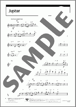 Jupiter(G.Holst) 楽譜 テナーサックス（ソロ） 中級 ダウンロード 定額サブスク
