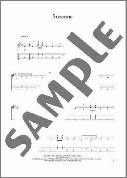 Suzanne(Leonard Cohen/Carter Family) 楽譜 ギター（その他） ダウンロード