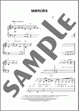 Mirrors(Justin Timberlake) 楽譜 ピアノ（ソロ） ダウンロード