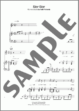 Star Star(The Rolling Stones) 楽譜 その他 ダウンロード