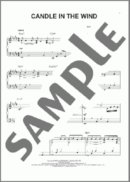 Candle In The Wind [Jazz version] (arr. Brent Edstrom)(Elton John) 楽譜 ピアノ（ソロ） ダウンロード