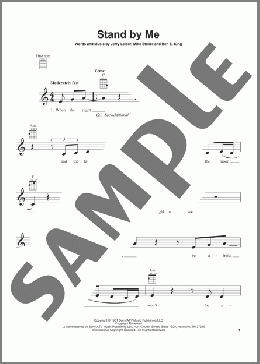 Stand By Me(Ben E. King) 楽譜 ウクレレ（弾き語り） ダウンロード