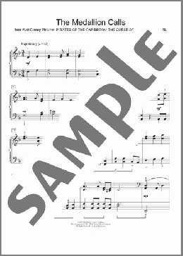 The Medallion Calls(Klaus Badelt) 楽譜 ピアノ（ソロ） ダウンロード