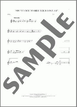 You've Got To Hide Your Love Away(The Beatles) 楽譜 ホルンソロ ダウンロード