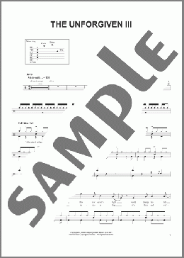 The Unforgiven III(Metallica) 楽譜 その他 ダウンロード