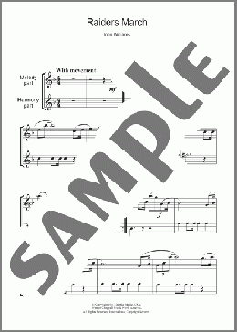 Raiders March (from Raiders Of The Lost Ark)(John Williams) 楽譜 フルート ダウンロード