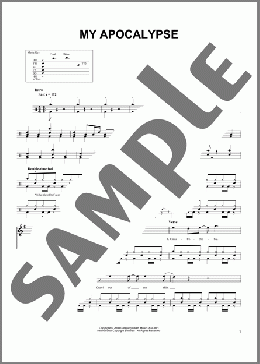 My Apocalypse(Metallica) 楽譜 その他 ダウンロード