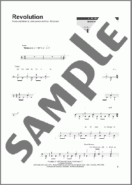 Revolution(The Beatles) 楽譜 その他 ダウンロード