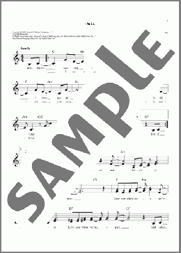 I Will(The Beatles) 楽譜 その他 ダウンロード