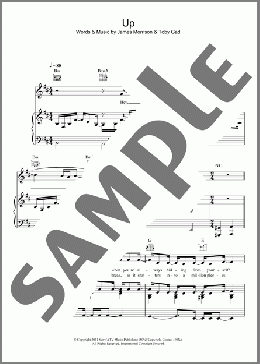 Up(James Morrison) 楽譜 その他 ダウンロード
