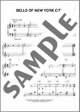 Bells Of New York City(Josh Groban) 楽譜 ピアノ（ソロ） ダウンロード