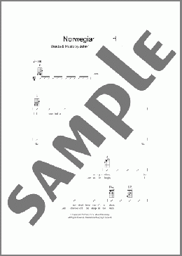 Norwegian Wood (This Bird Has Flown)(The Beatles) 楽譜 ウクレレ（弾き語り） ダウンロード
