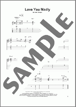 Love You Madly(Duke Ellington) 楽譜 ギター（その他） ダウンロード