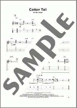 Cotton Tail(Duke Ellington) 楽譜 ギター（その他） ダウンロード