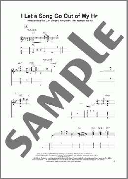 I Let A Song Go Out Of My Heart(Duke Ellington) 楽譜 ギター（その他） ダウンロード