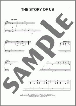 The Story Of Us(Taylor Swift) 楽譜 ピアノ（ソロ） ダウンロード