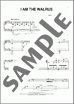 I Am The Walrus(David Lanz/The Beatles) 楽譜 ピアノ（ソロ） ダウンロード