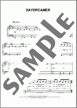 Daydreamer(Adele) 楽譜 ピアノ（ソロ） ダウンロード