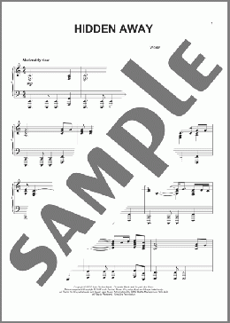 Hidden Away(Josh Groban) 楽譜 ピアノ（ソロ） ダウンロード