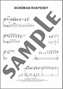 Bohemian Rhapsody(Queen) 楽譜 ピアノ（ソロ） ダウンロード