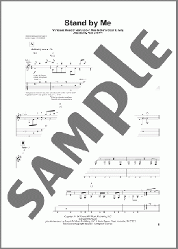 Stand By Me(Ben E. King/Leiber & Stoller) 楽譜 ギター（その他） ダウンロード