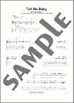 Tell Me Baby(Red Hot Chili Peppers) 楽譜 ギタースコア ダウンロード