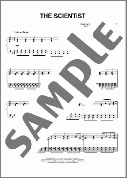 The Scientist(Coldplay) 楽譜 ピアノ（ソロ） ダウンロード