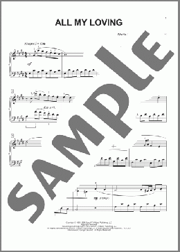 All My Loving [Classical version] (arr. Phillip Keveren)(The Beatles) 楽譜 ピアノ（ソロ） ダウンロード