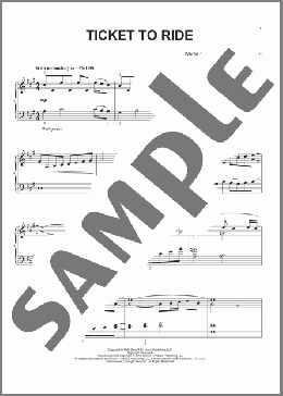 Ticket To Ride [Classical version] (arr. Phillip Keveren)(The Beatles) 楽譜 ピアノ（ソロ） ダウンロード
