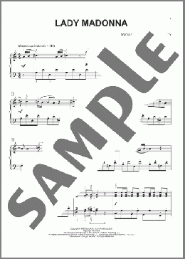 Lady Madonna [Classical version] (arr. Phillip Keveren)(The Beatles) 楽譜 ピアノ（ソロ） ダウンロード