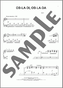 Ob-La-Di, Ob-La-Da [Classical version] (arr. Phillip Keveren)(The Beatles) 楽譜 ピアノ（ソロ） ダウンロード