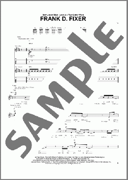 Frank D Fixer(Jason Mraz) 楽譜 ギター（ソロ） ダウンロード