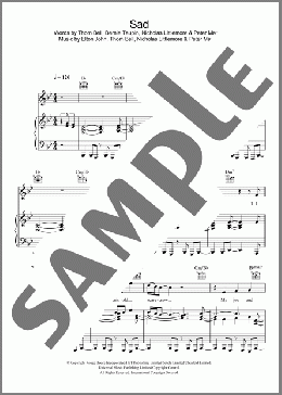 Sad(Elton John vs. Pnau) 楽譜 その他 ダウンロード