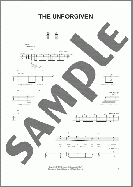 The Unforgiven(Metallica) 楽譜 ウクレレ（弾き語り） ダウンロード