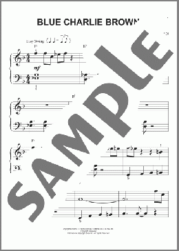 Blue Charlie Brown(Vince Guaraldi) 楽譜 ピアノ（ソロ） ダウンロード
