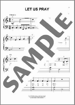 Let Us Pray(Steven Curtis Chapman) 楽譜 ピアノ（ソロ） ダウンロード