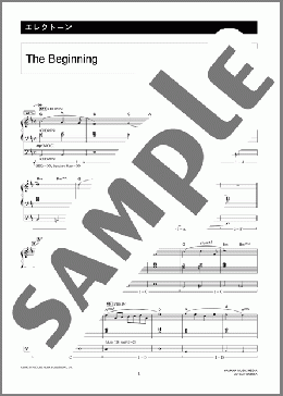 The Beginning [月刊エレクトーン2003年11月号](S.E.N.S.) 楽譜 エレクトーン（ソロ） 7級 ダウンロード 定額サブスク
