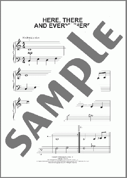 Here, There And Everywhere(The Beatles) 楽譜 その他 ダウンロード