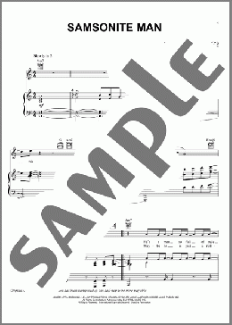 Samsonite Man(Alicia Keys) 楽譜 ピアノ & ボーカル & ギター ダウンロード