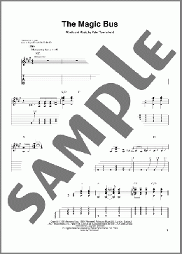 Magic Bus(The Who) 楽譜 ギタースコア ダウンロード
