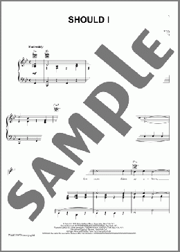 Should I(Frank Sinatra) 楽譜 ピアノ & ボーカル & ギター ダウンロード