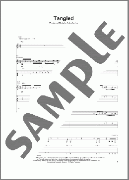 Tangled(Maroon 5) 楽譜 ギター（ソロ） ダウンロード