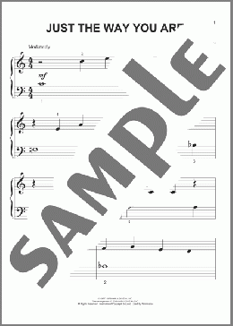 Just The Way You Are(Billy Joel) 楽譜 その他 ダウンロード
