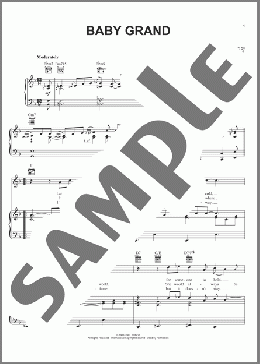 Baby Grand(Billy Joel/Ray Charles) 楽譜 ピアノ & ボーカル & ギター ダウンロード
