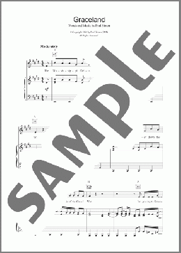 Graceland(Paul Simon) 楽譜 その他 ダウンロード