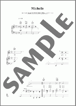 Michelle(The Beatles) 楽譜 その他 ダウンロード