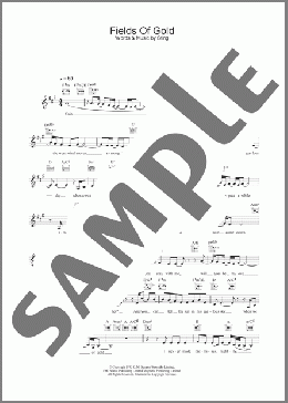 Fields Of Gold(Sting/Eva Cassidy) 楽譜 その他 ダウンロード