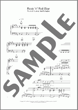 Rock 'N' Roll Star(Oasis) 楽譜 その他 ダウンロード